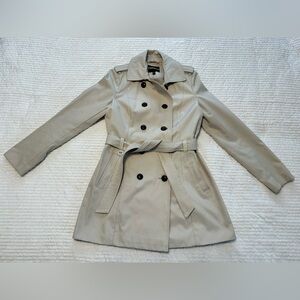 Express Classic Tan Trench Coat